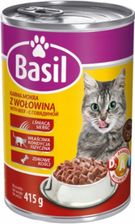 Basil Mokra Karma Dla Kotów Wołowina 415G