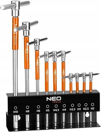 Neo Tools Klucze trzpieniowe 10sz. 09509 - Opinie i ceny na Ceneo.pl