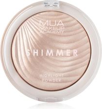 Zdjęcie Mua Makeup Academy Shimmer Kompaktowy Rozświetlacz Pudrowy Odcień Oyster Silk 8g - Wodzisław Śląski