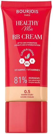 Bourjois Healthy Mix kryjący krem BB z kompleksem witamin C E i B5 nr 00 Warm Ivory 30ml