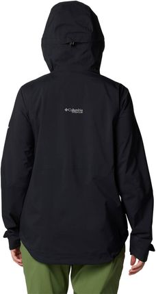 Kurtka wodoodporna damska Columbia AMPLI-DRY II czarna 2071421010 - zdjęcie 3
