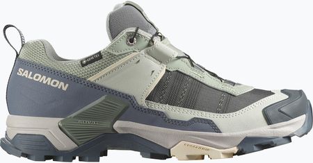 Salomon X Ultra 5 Gtx Seagrass Turbul Ence Tender Peach