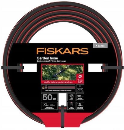 Fiskars Wąż Ogrodowy 3/4'' 50m 1076048