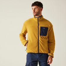 Zdjęcie Regatta Polar Turystyczny Męski Frankie Full Zip Żółte - Mikstat