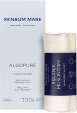 Zdjęcie Muślinowy ręcznik do twarzy bambusowo-algowy ALGOPURE SENSUM MARE - Rychwał