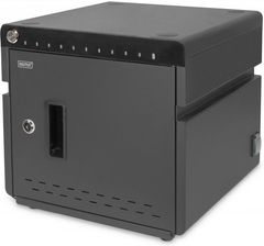 Digitus Szafa mobilna desktopowa do ładowania notebooków/tabletów do 14