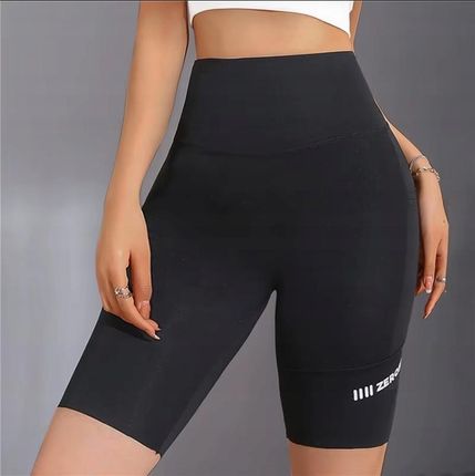 Legginsy Getry Fitness Kolarki Kryjące Kieszeń Fit M/L Premium - zdjęcie 6
