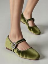 Damskie Baleriny FINDLAY – GREEN 38