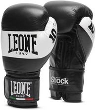 Zdjęcie Leone Rękawice Bokserskie Ze Skóry Naturalnej Shock Czarne - Bieruń