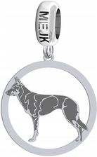Charms Modułowy Srebrny Australian Kelpie 925 Kobieta Prezent DEDYKACJA