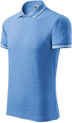 Koszulka polo Malfini Urban M MLI-21915 błękitny