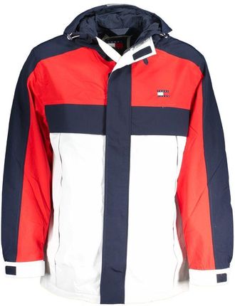 Tommy Hilfiger niebieska kurtka z poliamidu - L
