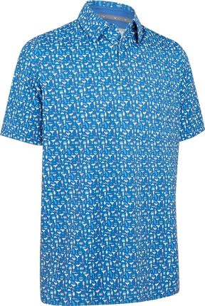 Callaway Cocktail Mens Galaxy Blue L Koszulka Polo