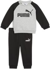Zdjęcie Zestaw dla małych dzieci Minicats Essentials z raglanową bluzą PUMA Black - Miłakowo
