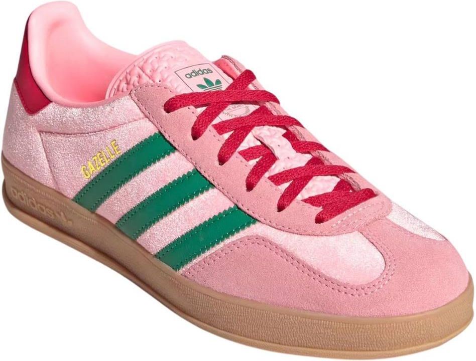 【23.5㎝】adidas Gazelle Indoor W 5 UK Adidas Originals Gazelle Indoor W Collegiate Green Pink UK 3
