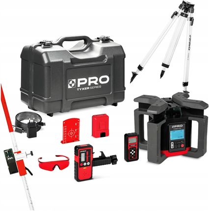 Pro Niwelator Laserowy Tyxer R3 Zestaw: Detektor Łata Niwelacyjna Statyw PN0309028 - zdjęcie 5