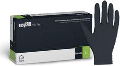 Zdjęcie Easycare Rękawiczki Nitrylowe L Czarne Bezpudrowe 100Szt. (HR0153136) - Oborniki