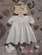 Angelino Sukieneczka Do Chrztu Dla Dziewczynki Śmietankowa S Love 11 56