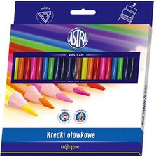 Zdjęcie Astra Kredki Ołówkowe Trójkątne 24 Kolory - Darłowo