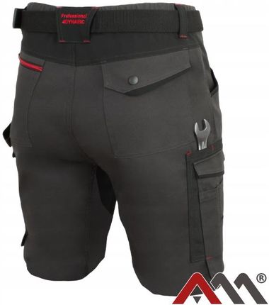Art.Mas Krótkie Spodenki Robocze Stretch Slim Professional 4Dynamic 50 - zdjęcie 2
