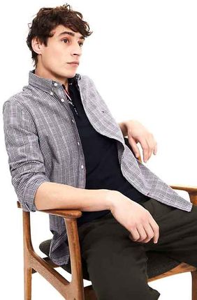 Tommy Hilfiger Koszula Slim Prince Of Wales
