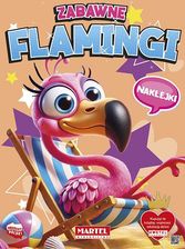 Zdjęcie Zabawne Flamingi. Kolorowanka Z Naklejkami - Lipsko