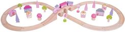 Zdjęcie Bigjigs Rail Kolejka Drewniana, 40 Elementów. Świat Wróżek Bjt022 - Chełmno