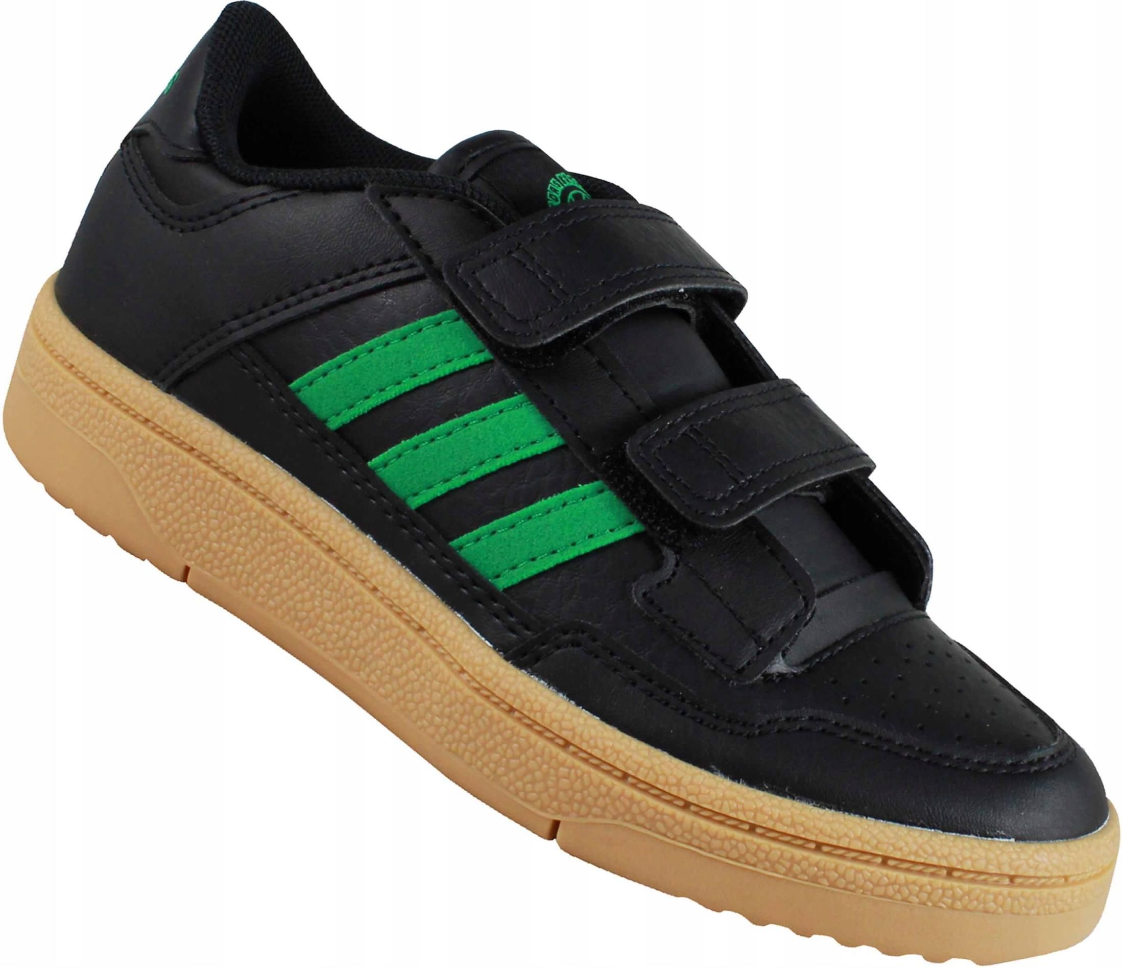 Adidas Rapid Court Cf C JS0637 Buty Dziecięce Trampki Czarne Na Rzepy ...