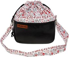Zdjęcie Sakiewka Torebka Black Edition - Wzór Love - Olkusz