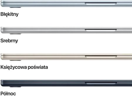 Laptop Apple MacBook Air 15/M4/24GB/1TB/macOS (MW1J3/R1/D2/70W