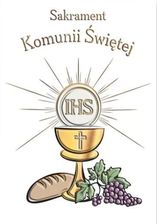 Zdjęcie Henry Karnet B6 Komunia Hostia Jak Chleb ATE683465 - Brzeg Dolny
