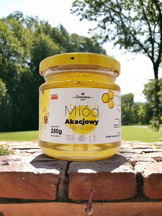 Pasieka Bronowice Miód Akacjowy 250G - zdjęcie 2