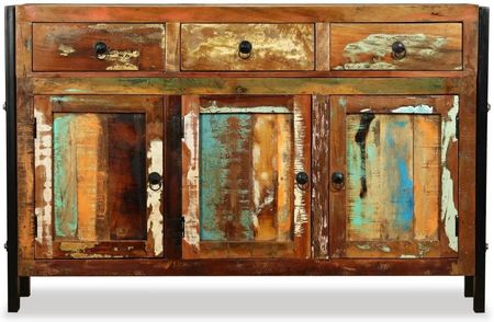 Zakito Komoda Retro 3S3P Drewno 120x35x76cm różne kolory (Z243984) - zdjęcie 3