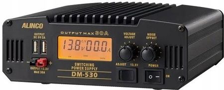 Alinco Dm-530E Zasilacz Impulsowy 30A Cyfrowy Wskaźnik V A Regulacja 5-15V - zdjęcie 2