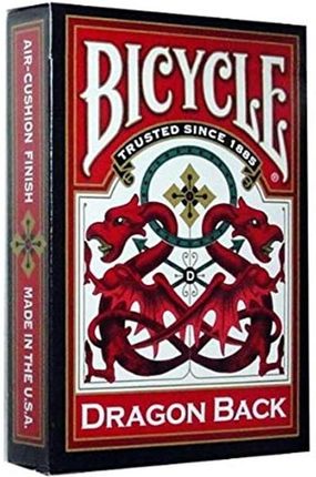 Bicycle Karty Dragon Red Back