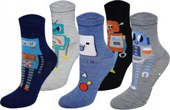 Zdjęcie ABS Antypoślizgowe Skarpetki Chłopięce 5-PAR 23-26 - Bojanowo