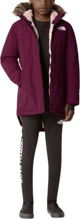Kurtka dziecięca The North Face Arctic parka z kapturem zimowa 140