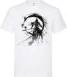 Koszulka męska Artystyczny Wojownik Modny Styl Streetwear T-shirt męski