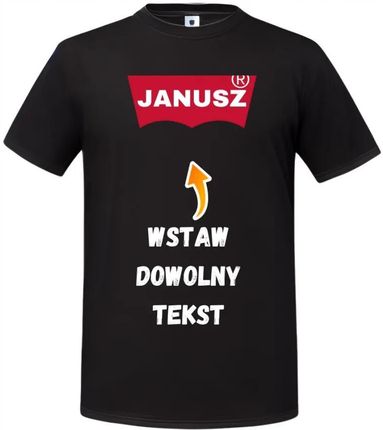 Trai Koszulka Męska Z Nadrukiem Dowolnym Własnym Napisem Parodia Modny 