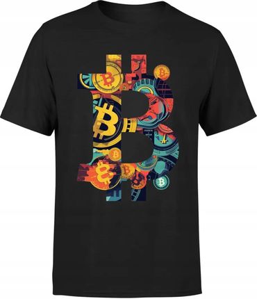 Trai Koszulka Męska Z Bitcoinem Crypto Bitcoin Kryptowaluty 2 