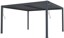 G21 Pergola Bioklimatyczna Austin 4X4M Antracytowa Aluminiowa