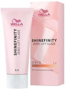 Wella Professionals Shinefinity Glaze 09/3 Golden Honey Farba Półtrwała Do Włosów 60ml
