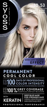 Schwarzkopf H Syoss.Farba 10-53 Cool Light Blond