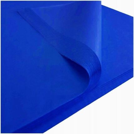 Bibuła Gładka 50X70Cm Granatowa Ryza 50Szt.