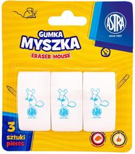 Zdjęcie Astra Gumka Myszka 3Szt. Blister - Jaworzno