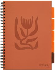 Zdjęcie Wpc Sp. Z O.O. Kołozeszyt Strigo Pads Project Book A4 Kratka Floral Ceglany - Stepnica