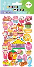 Zdjęcie Happy Color Naklejki 3D Puffy-Sweets 10X20Cm - Reda