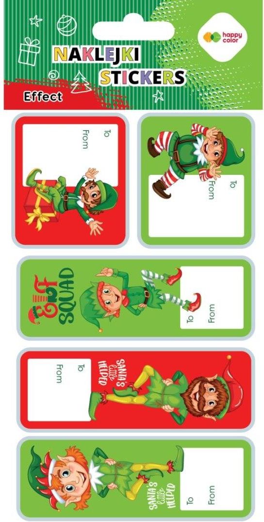 Zdjęcie Naklejki Effect-Elfs Tag 10X20Cm Happy Color - Reda