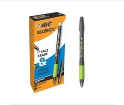 Zdjęcie Bic Długopis Usuwalny Gel-Ocity Illusion Czarny 12Szt. - Piastów