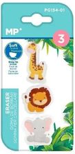 Zdjęcie Mp Main Paper Gumka Do Ścierania Safari 3Szt. - Śrem